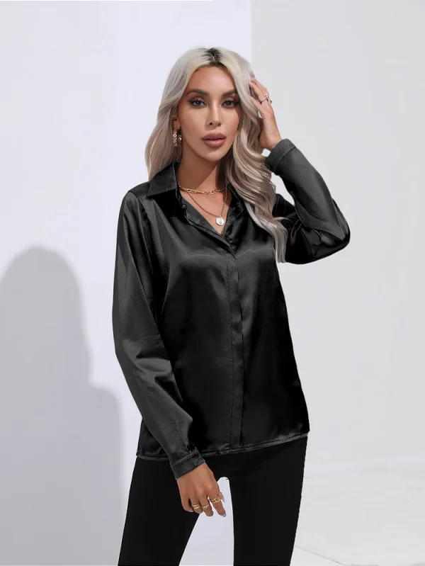 One Button Sleeve Shirt
