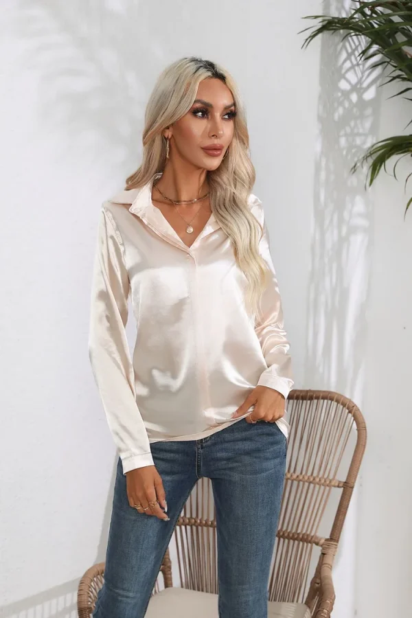 One Button Sleeve Shirt