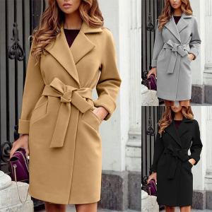 K2046 Women Coat Spring Autumn Elegant Leisure Solid Long Sleeved Blazers Fashion Luxury Fit Women's Clothing